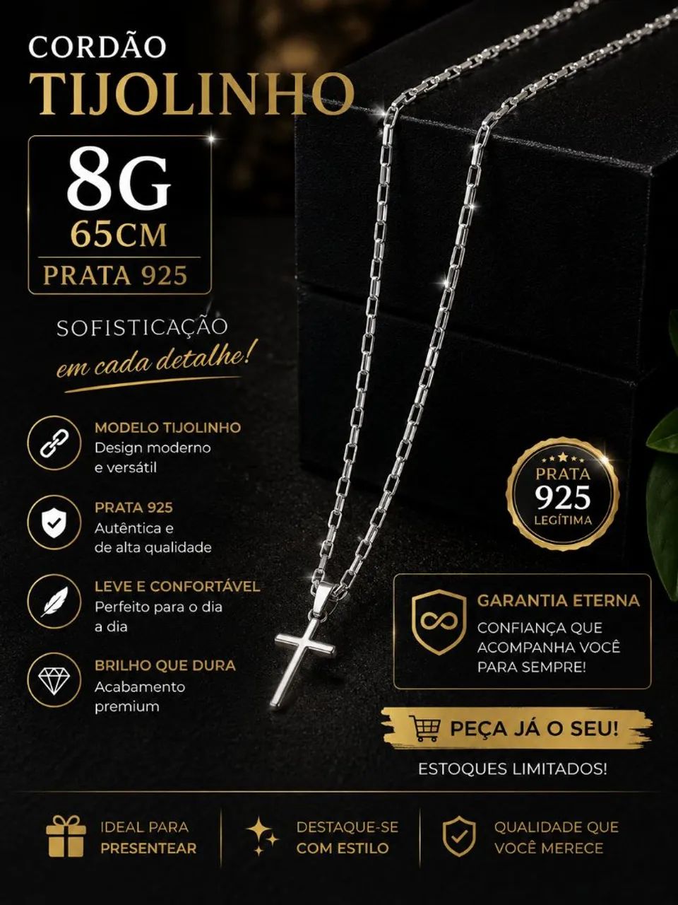 Cordão Tijolinho 