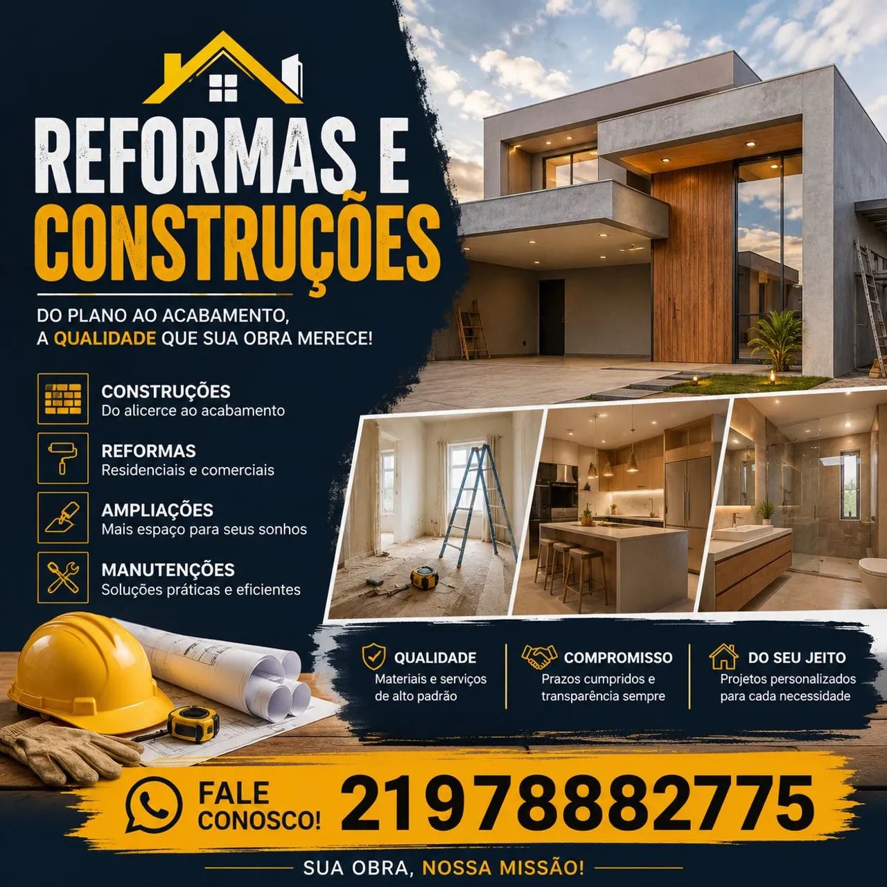 Reformas Garantida construções da fundação  - Foto 2