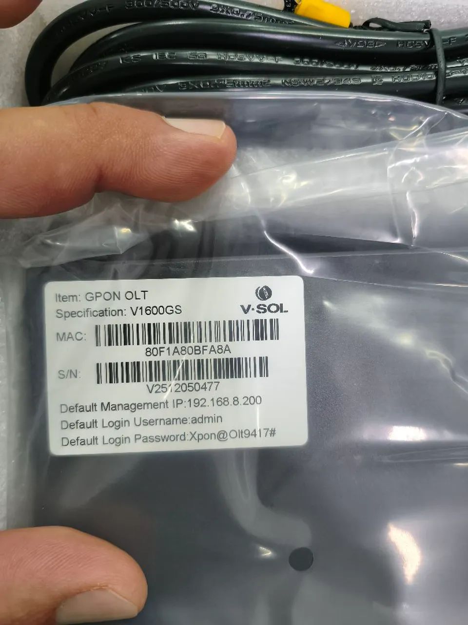 OLT VSOL 1 pon Gpon NOVA  - Foto 2