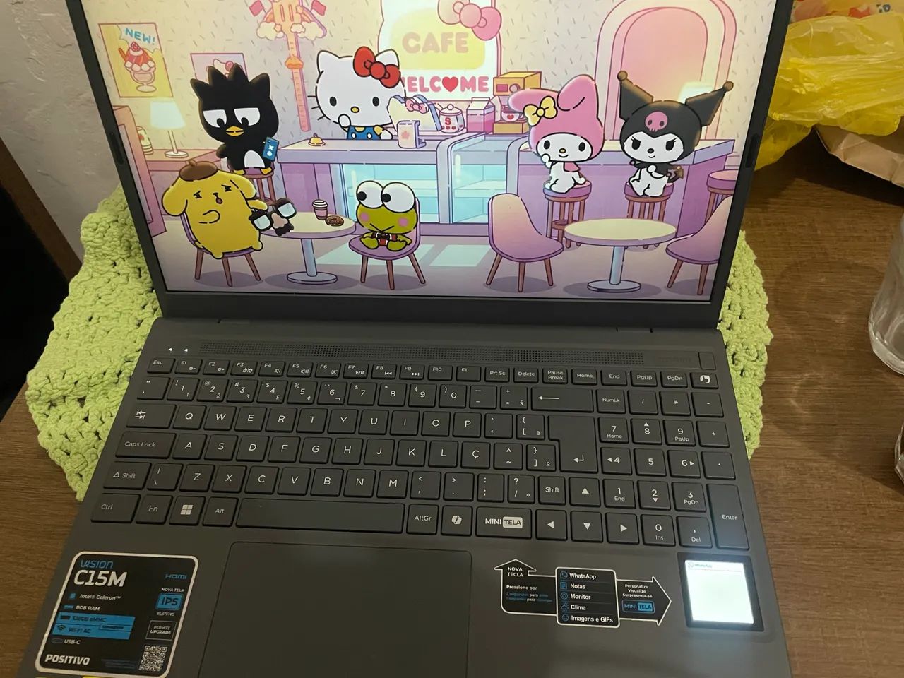 Notebook Positivo Vision C15M 15,6? Full HD 8GB 128GB