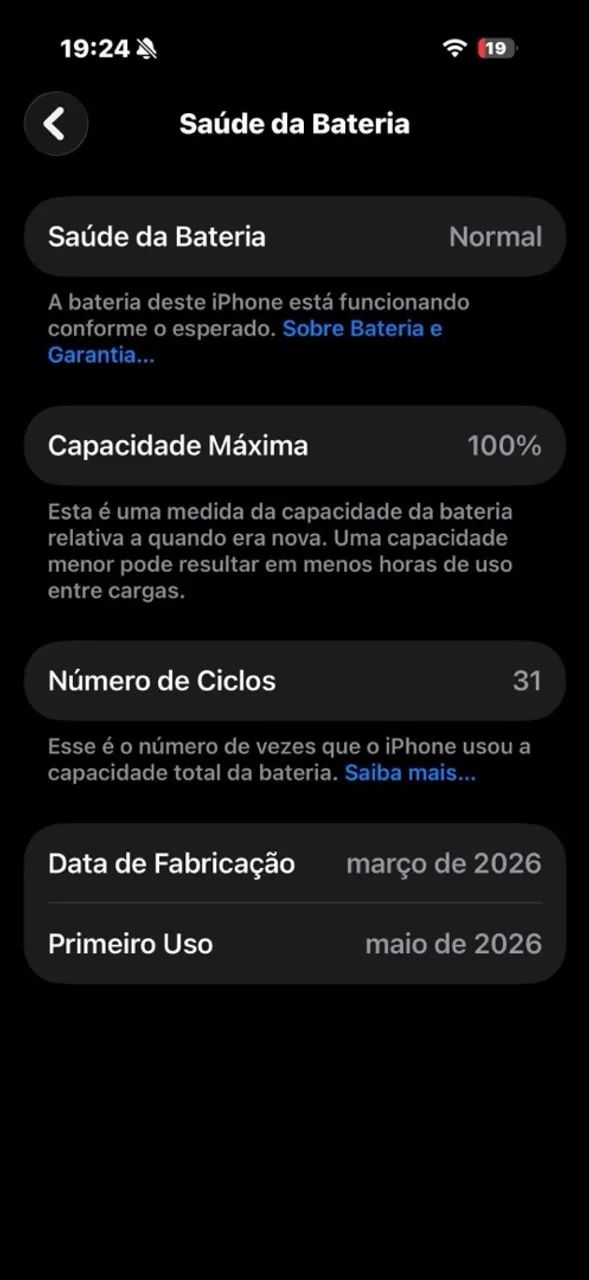 iPhone 17 extremamente novo!! - Foto 2