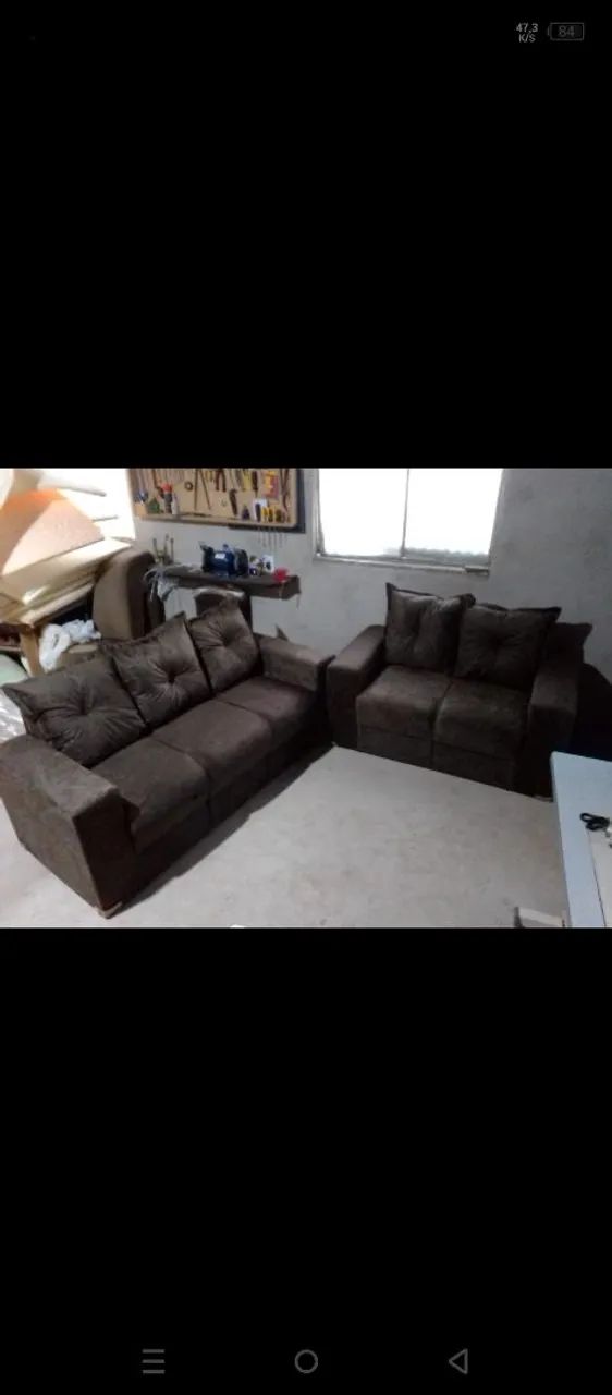Sofá de 2 e 3 lugares novo65569089710210123