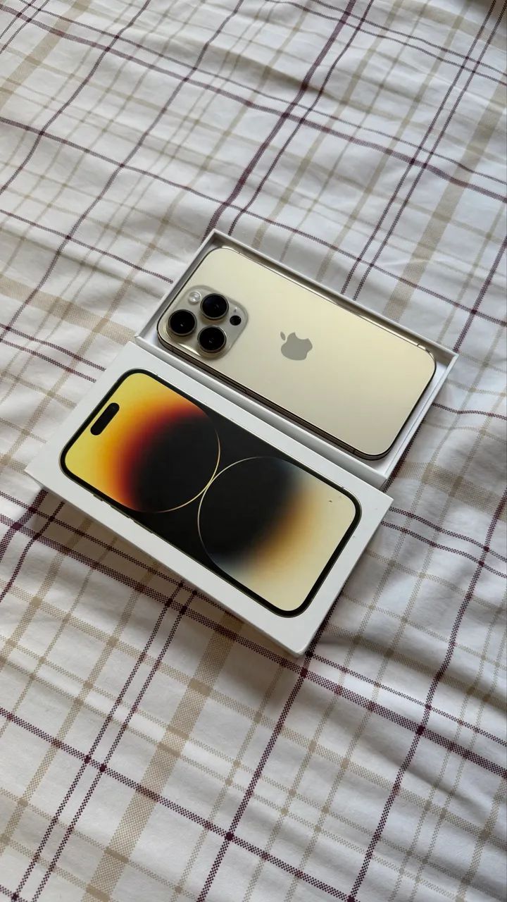 iPhone 14 Pro 128gb dourado 