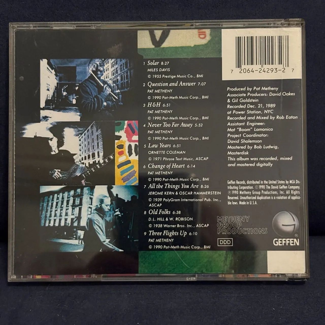CD Pat Metheny/Dave Holland/Roy Haynes - Question and Answer - Foto 2