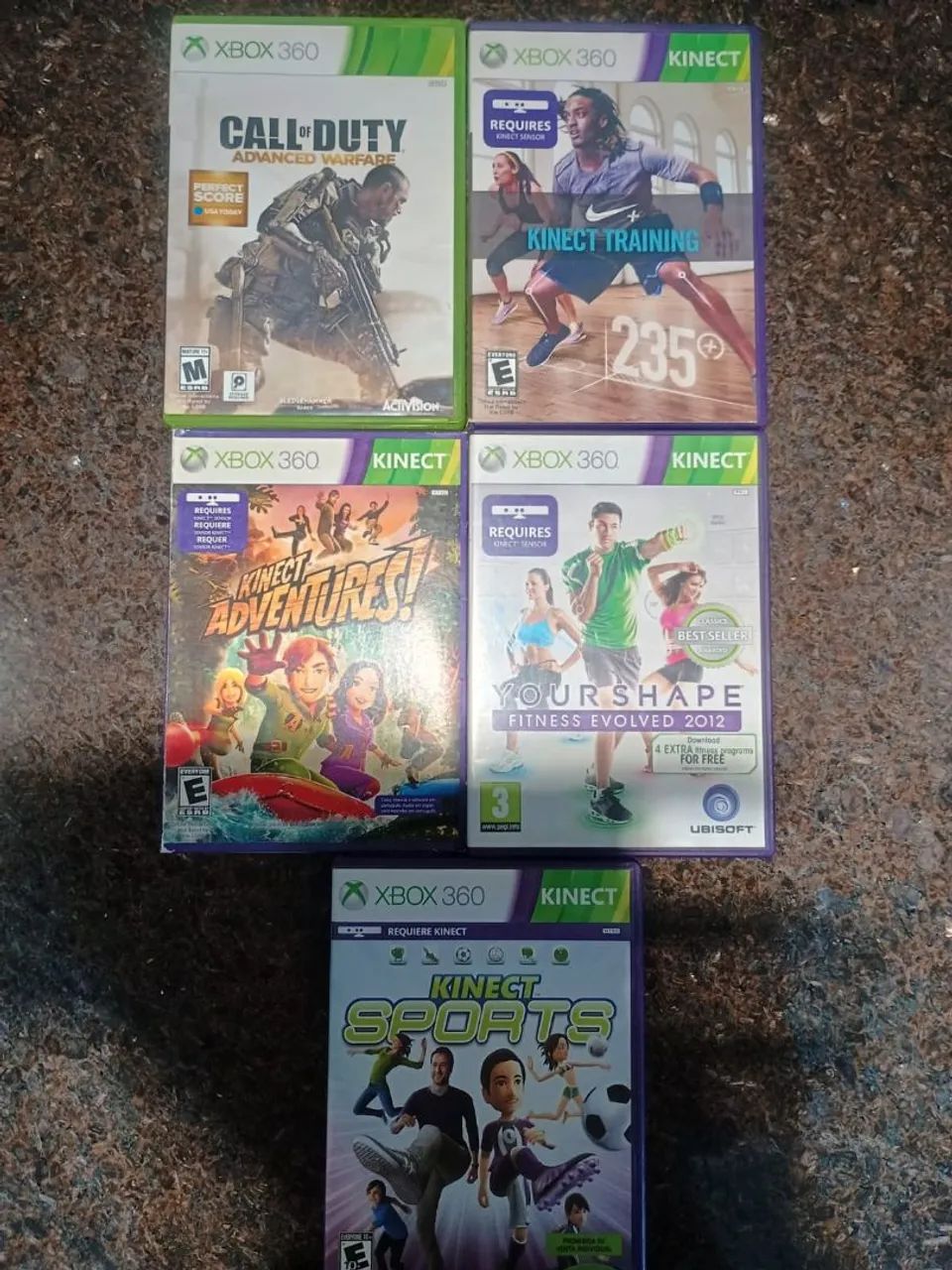 Xbox 360 super slim com Kinect jogos e manete - Foto 2