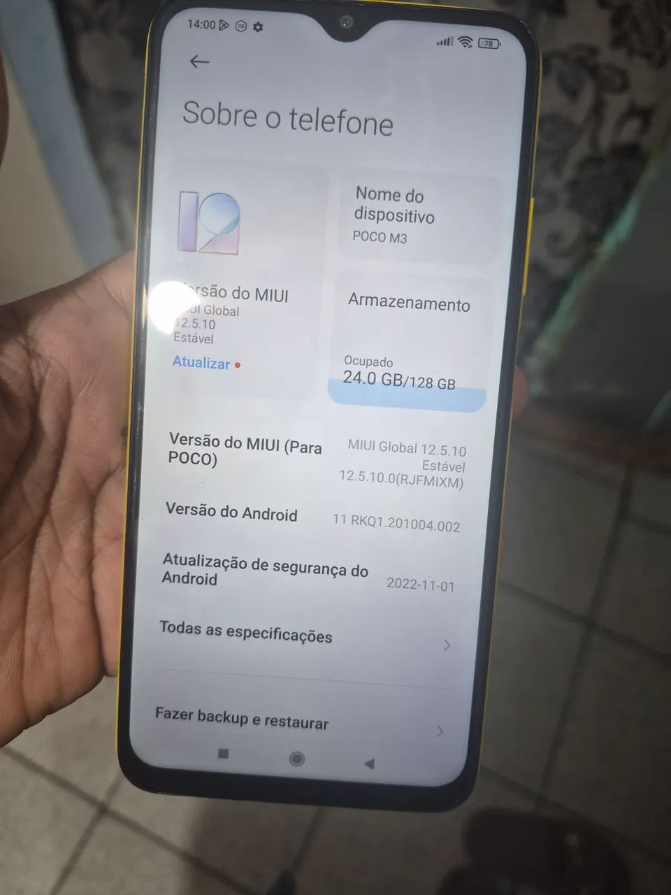 Poco 128 gigas - Foto 2