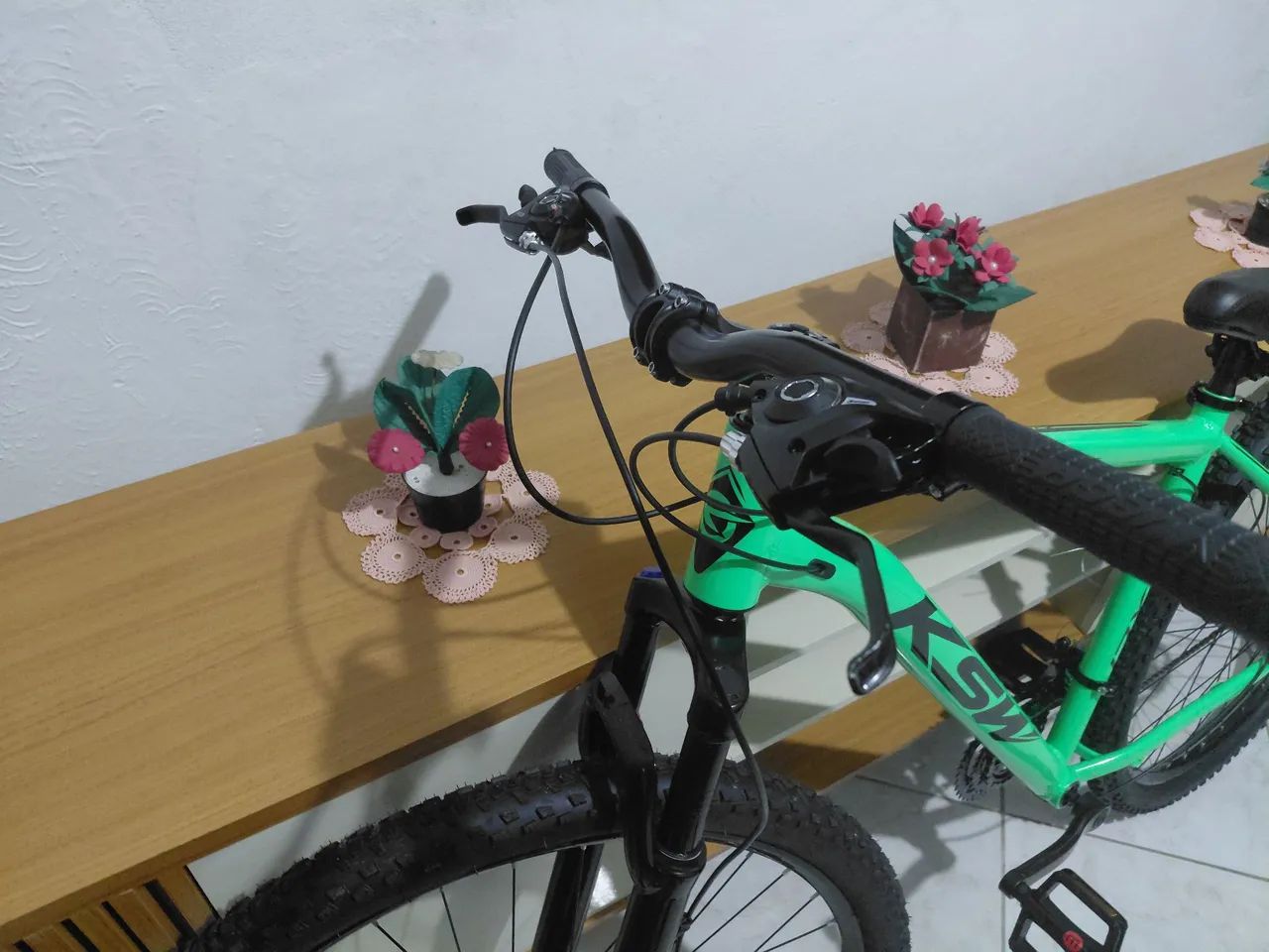 Bicicleta aro 29 nova sem uso  - Foto 5