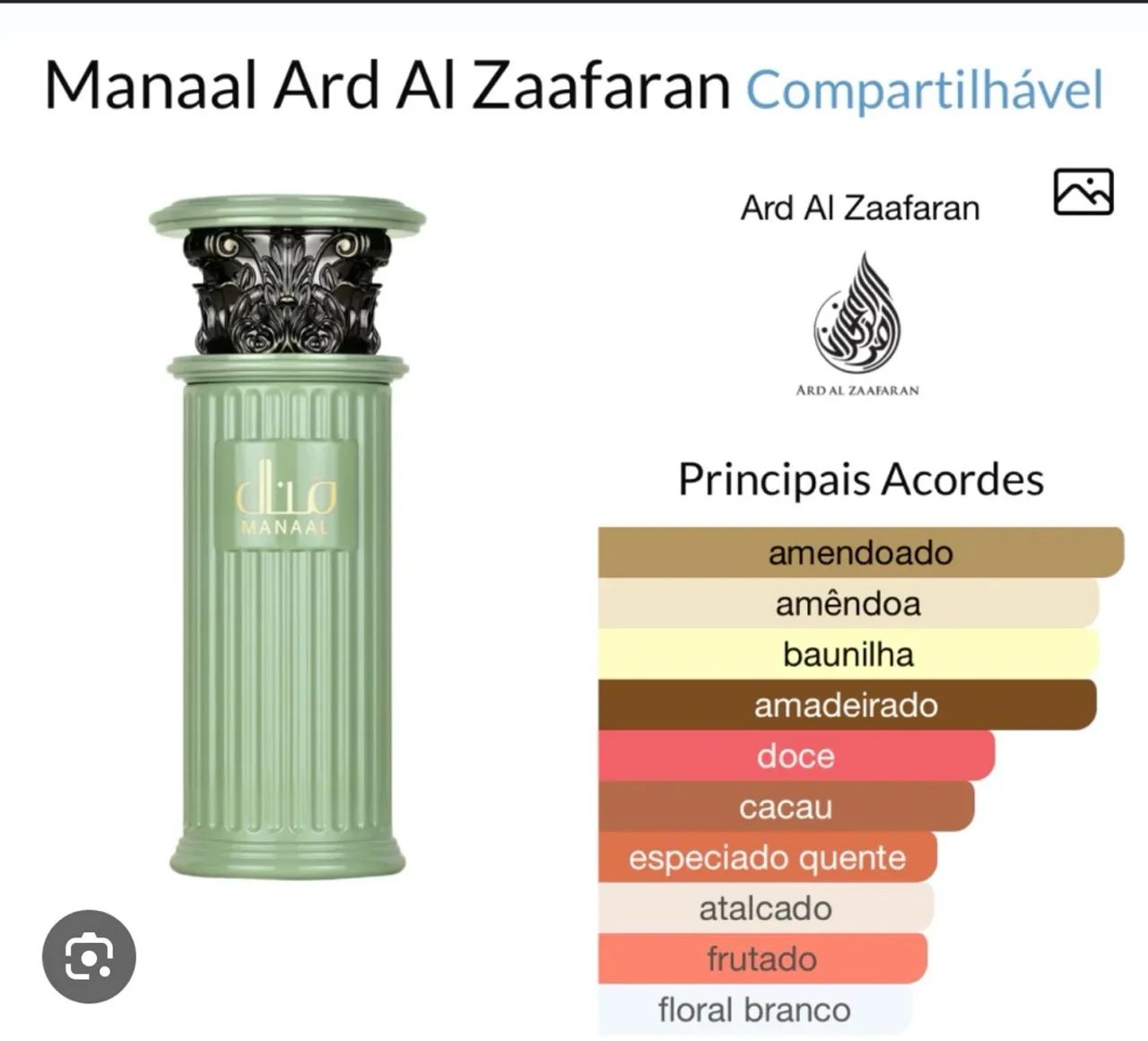 Perfume Árabe Feminino
