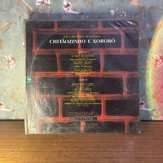Disco de vinil CHITÃOZINHO E XORORÓ OS GRANDES SUCESSOS - Foto 2