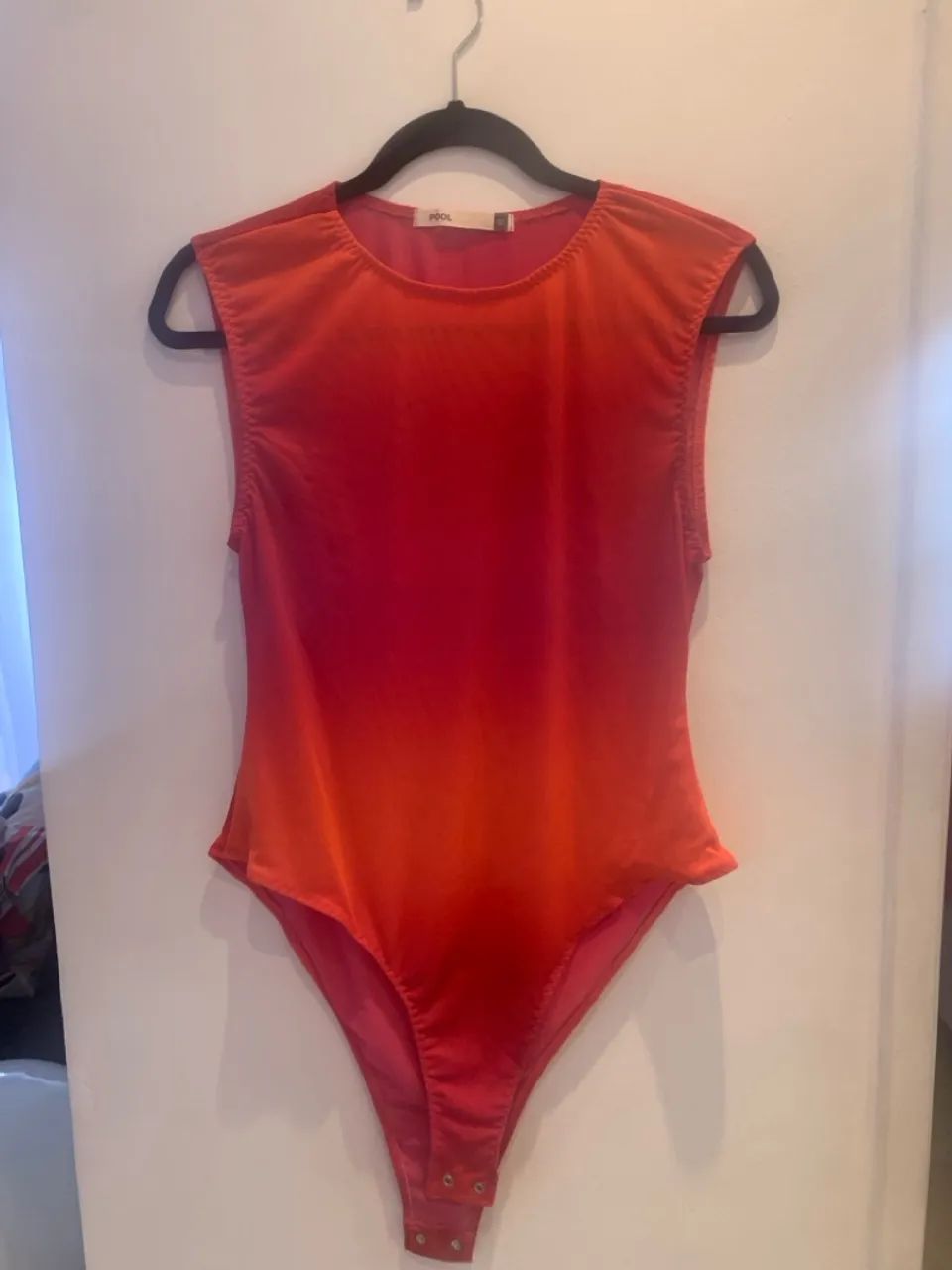 Body degradê gola redonda em tule rosa  Pool G - Foto 4