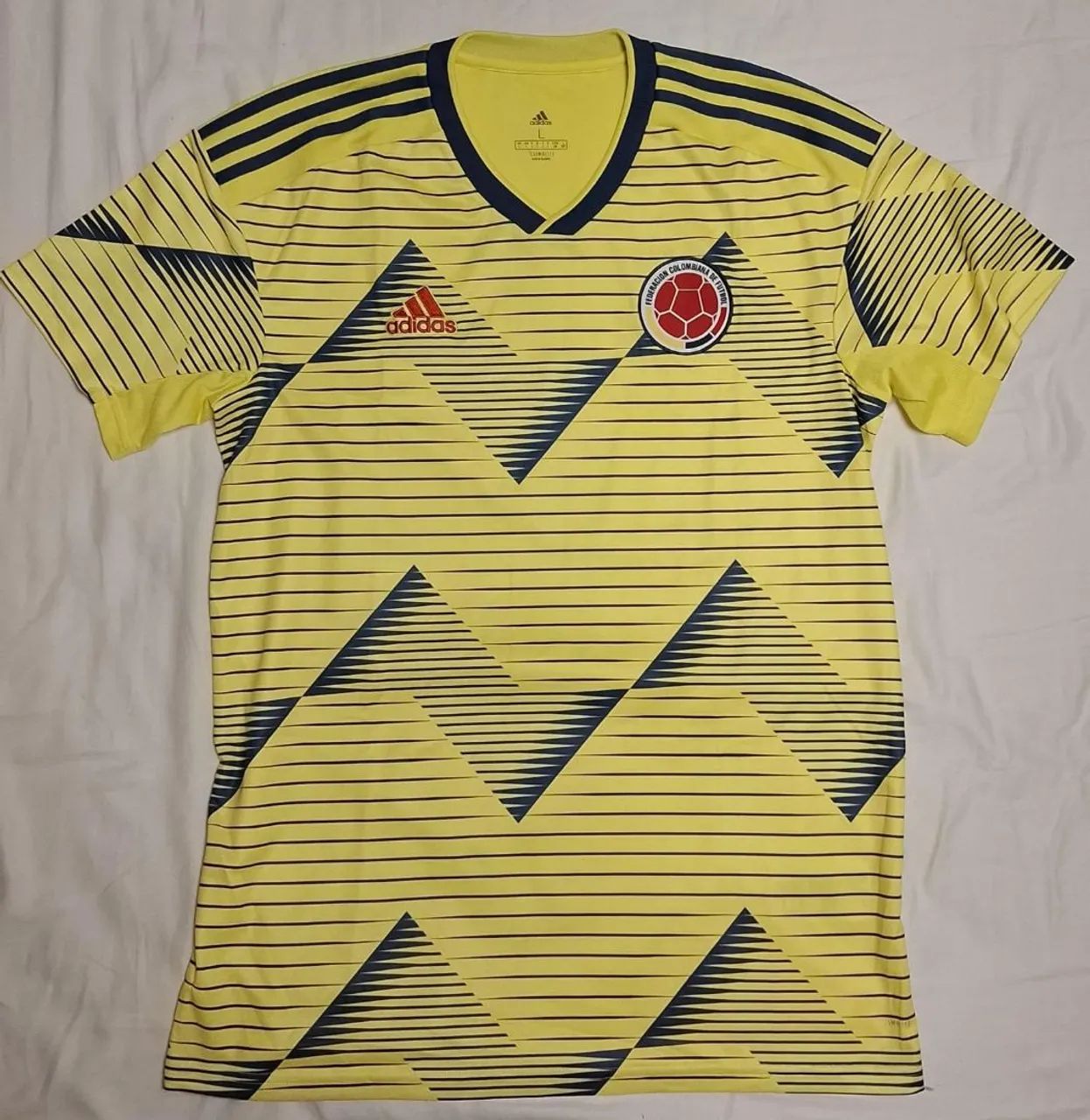 Camisa oficial da Colômbia 2019