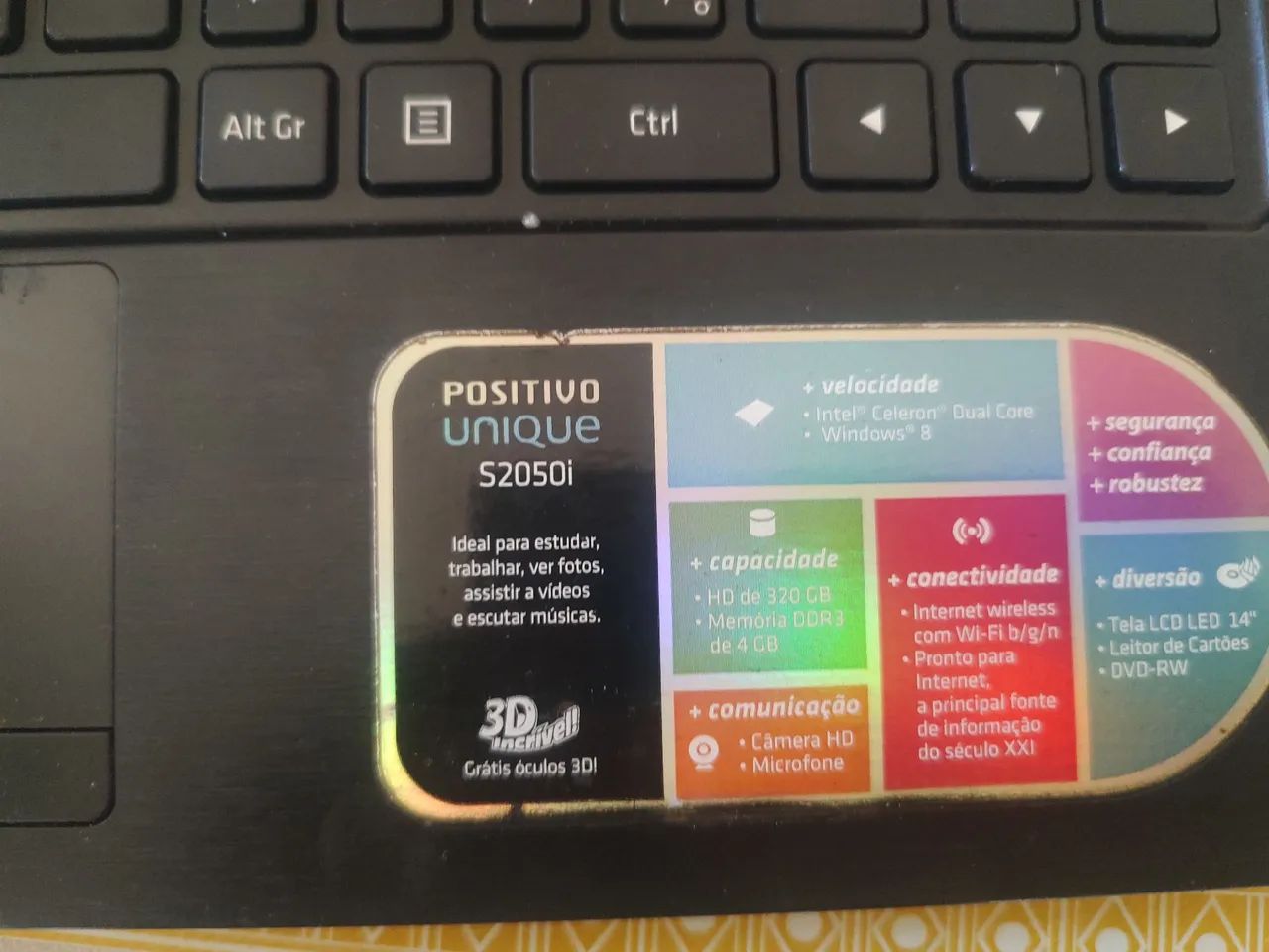 Notebook positivo com defeito  - Foto 3