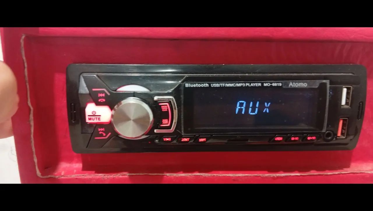 Som mp3 bluetooth Aux e rádio da átomo  - Foto 3