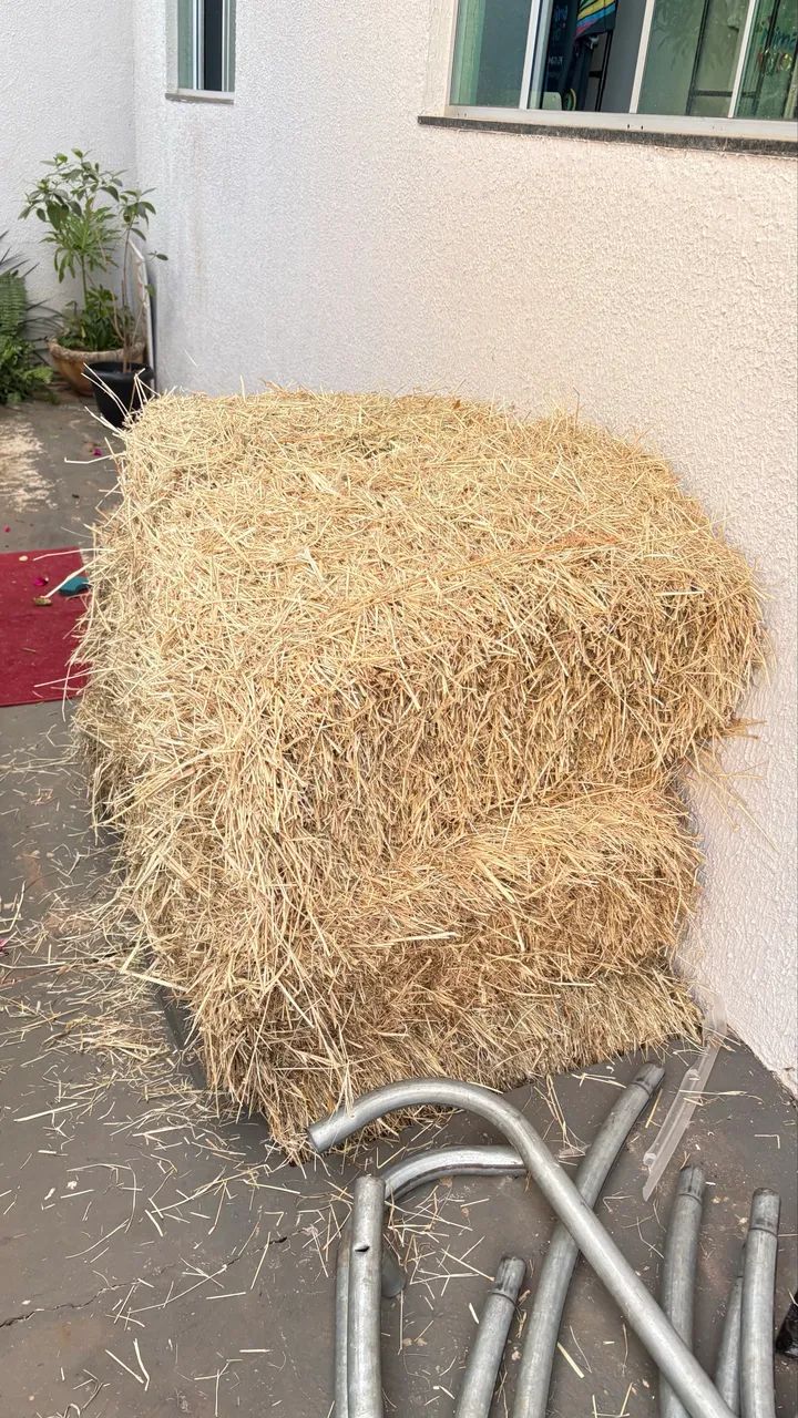 FARDO DE FENO DECORAÇÃO JUNINA - Foto 2
