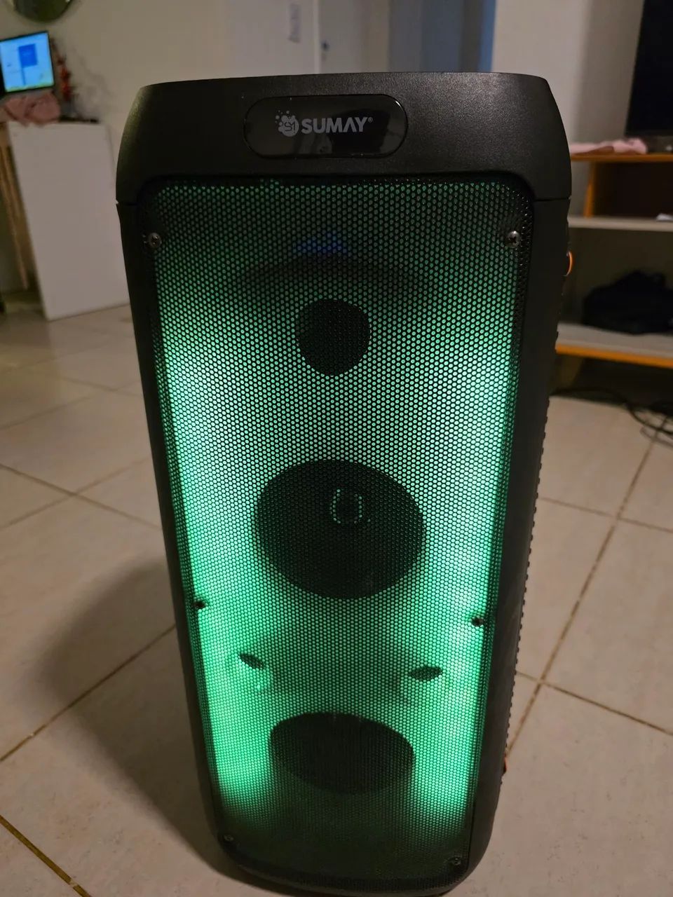Caixa de som Bluetooth/USB 500W