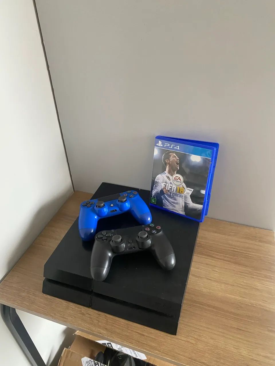 PS4+CONTROLES + JOGO  - Foto 5