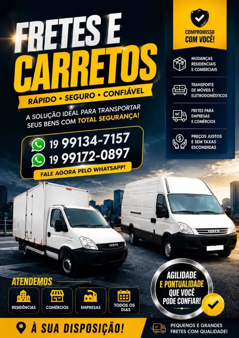 Carreto para Todo Brasil e região *