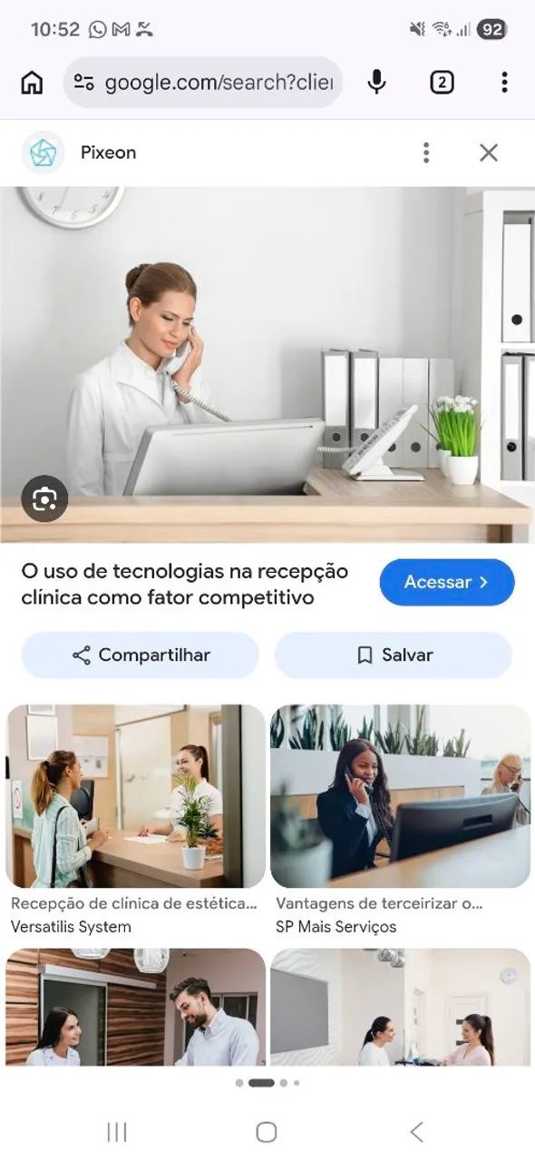 Preciso de recepcionista pra restaurante 
