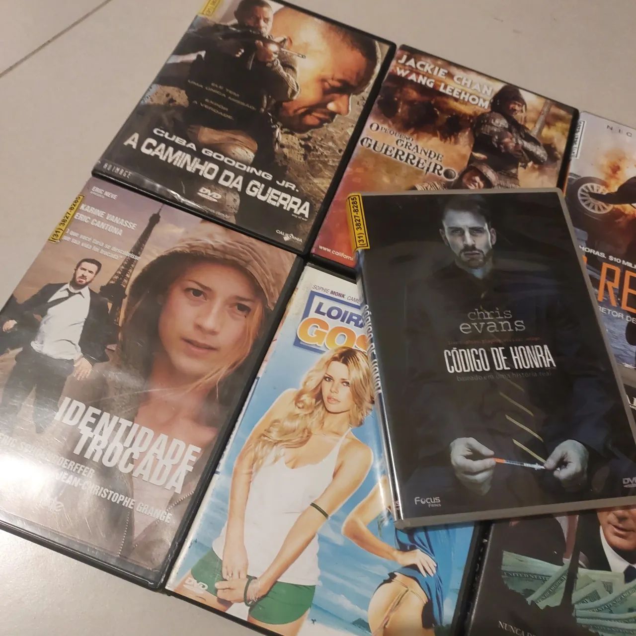 Lote 9 DVDs 55 reais ou 10 cada - Foto 3