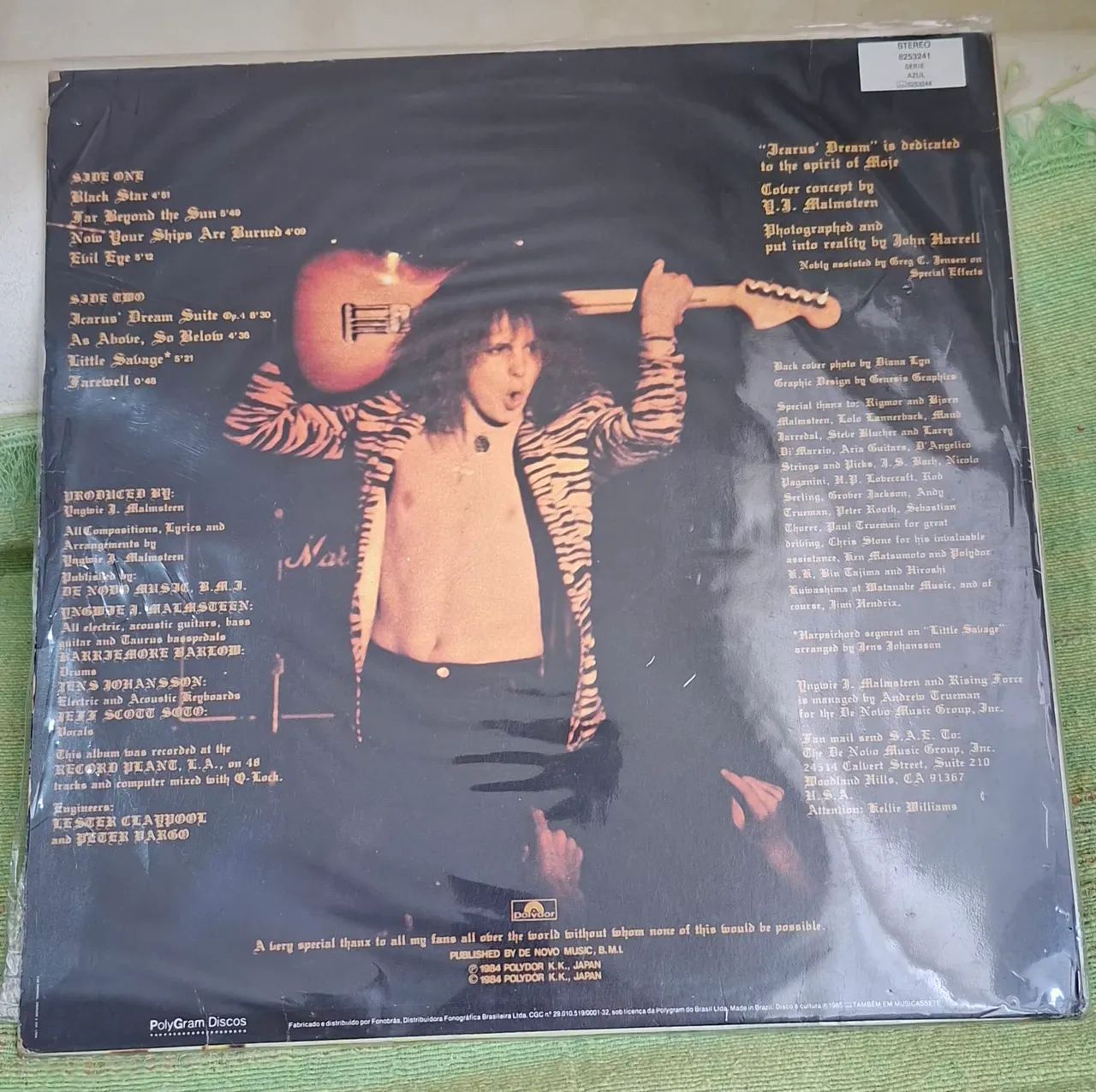 Yngwie Malmsteen LP  - Foto 2