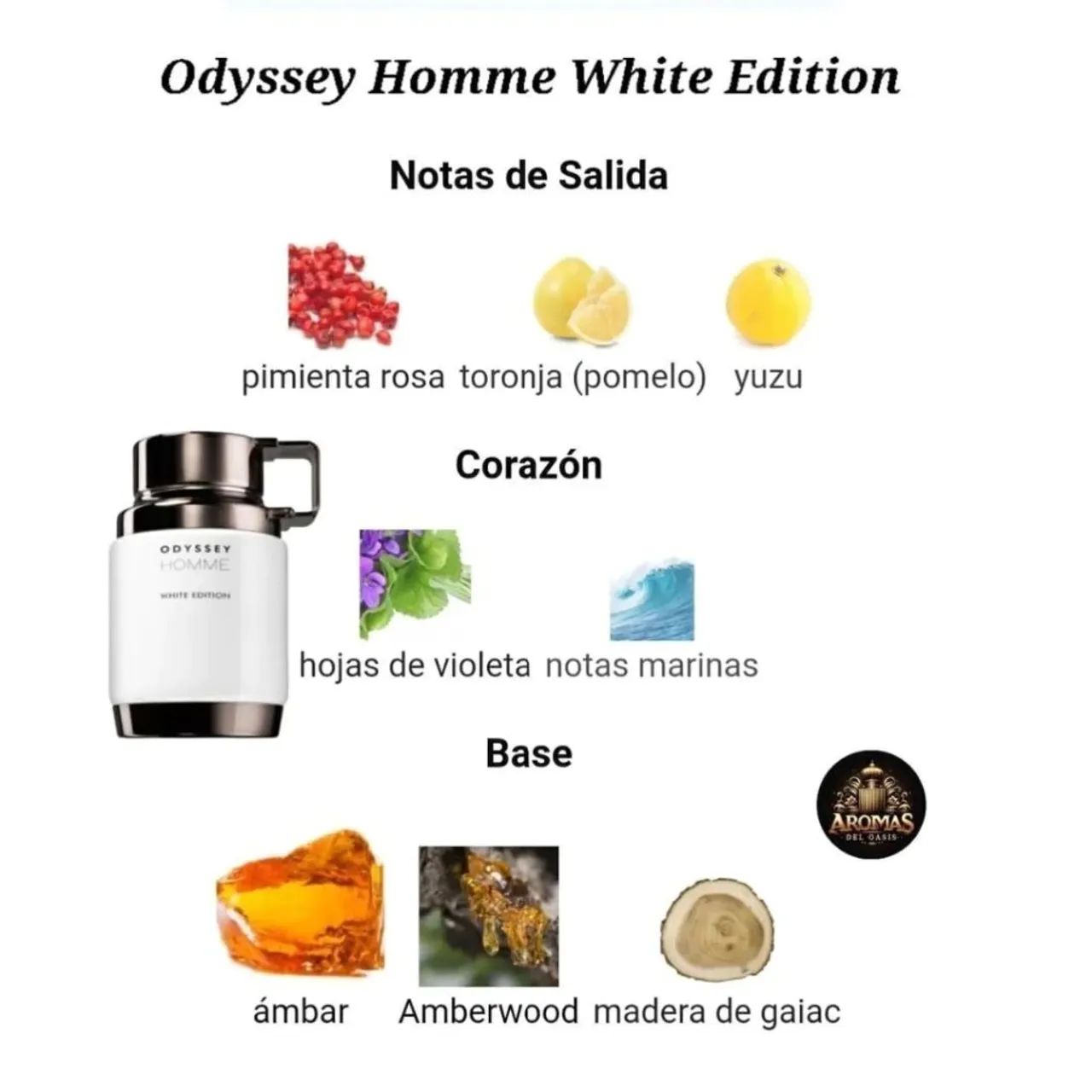 Perfume Odyssey Homme White Edition - Armaf - Foto 2