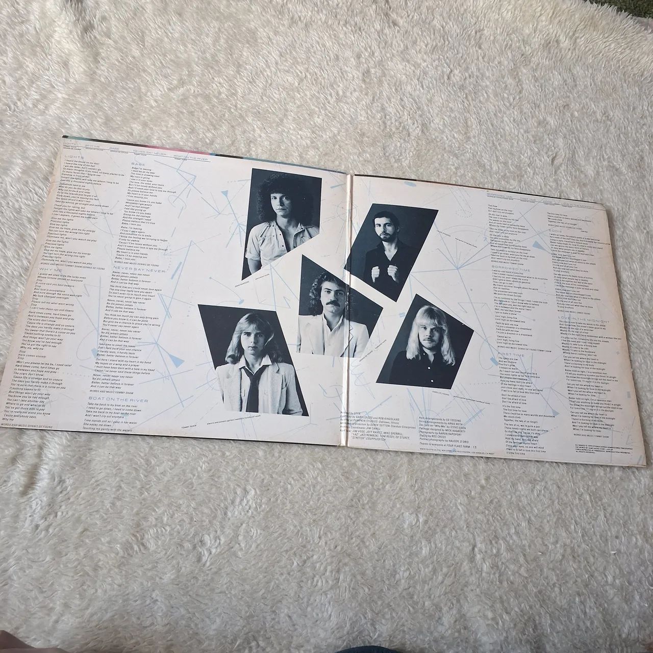 LP/Disco de Vinil Styx - Cornerstone (1979, Capa Dupla) - Foto 3