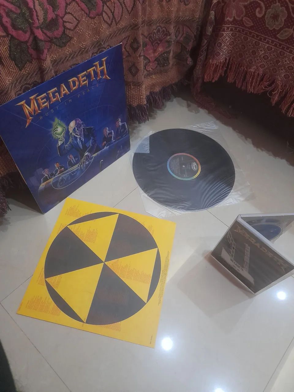 Lp Megadeth Rust in peace