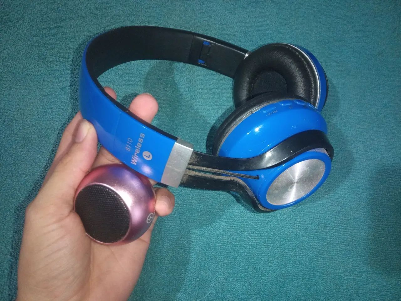 Fone de ouvido + Bônus ( caixinha bluetooth) - Foto 3