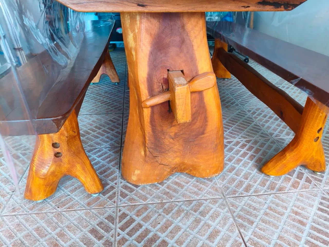 Mesa de madeira  - Foto 4