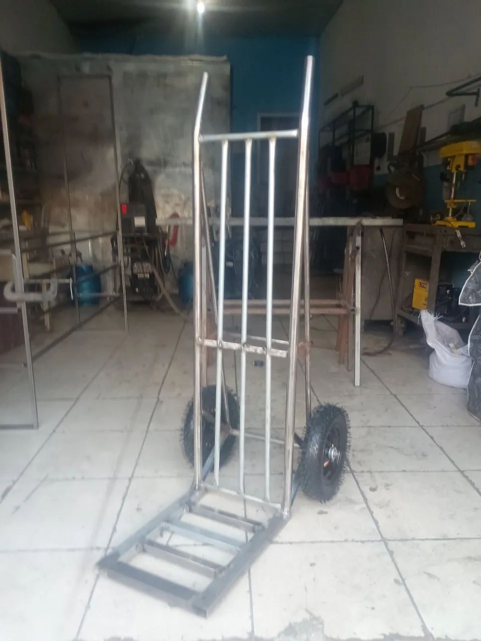 CARRINHO DE CARGA REFORÇADO - FABRICAÇÃO PRÓPRIA - Foto 5