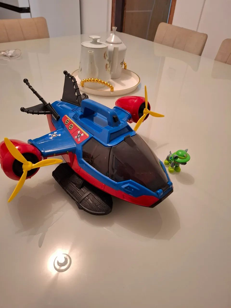 Avião patrulha canina com som e luz - Foto 5