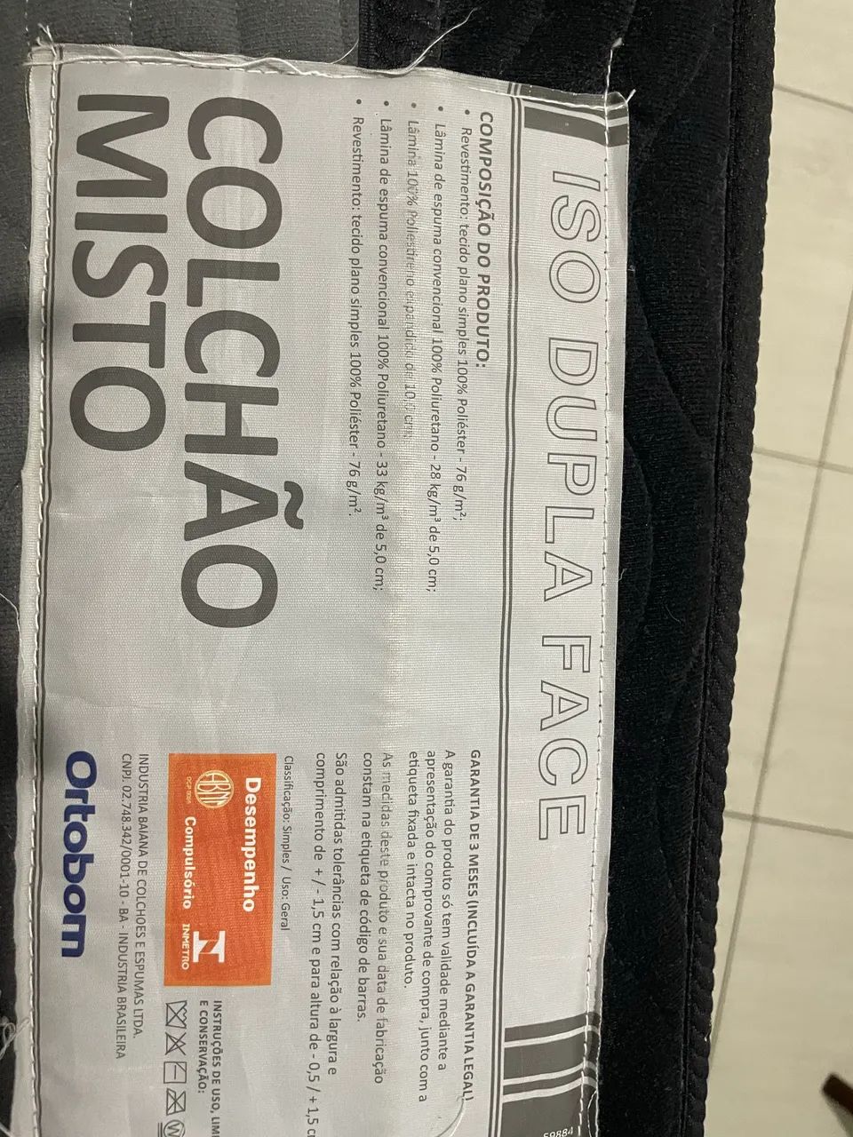 Box com base solteiro Ortobom le - Foto 5