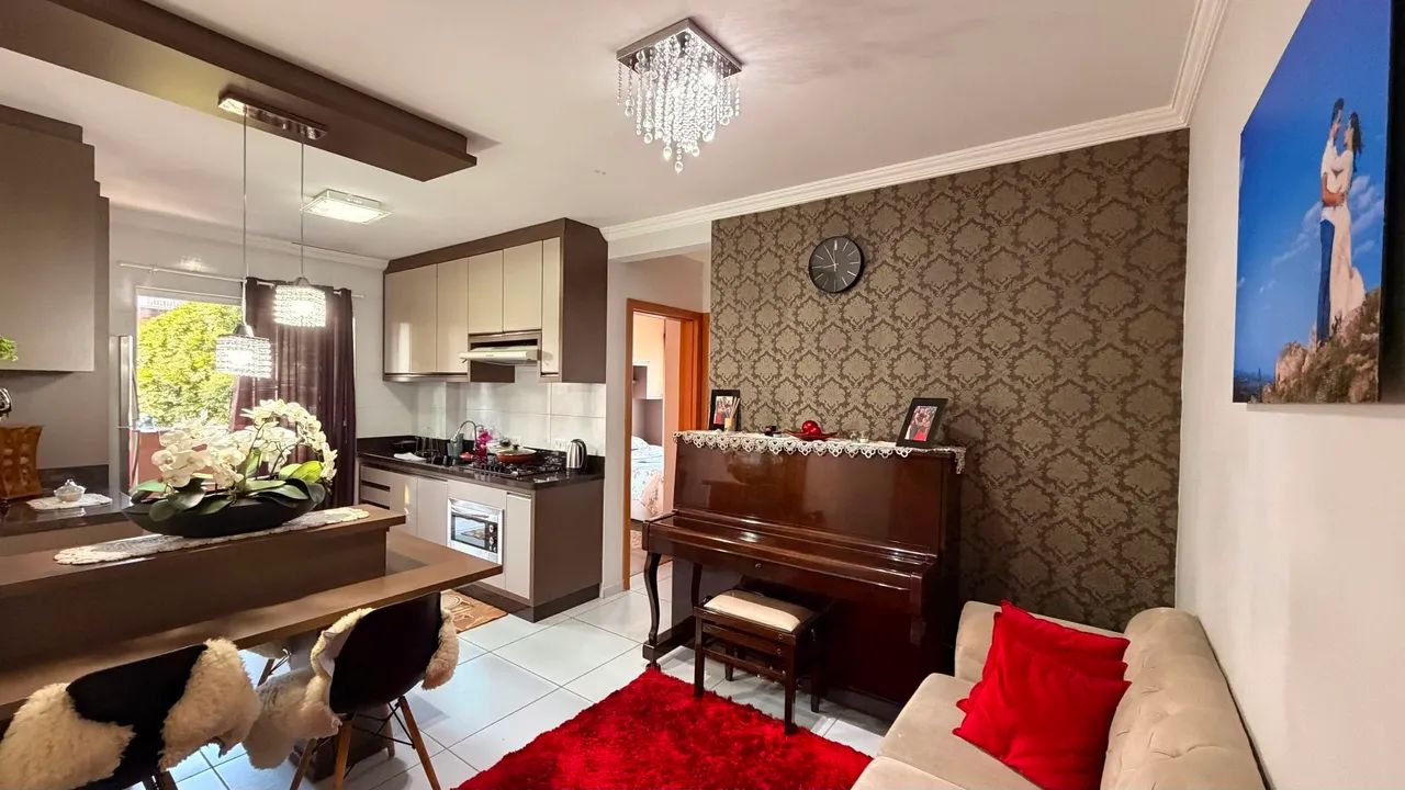 Apartamento 100% Planejado com Churrasqueira 