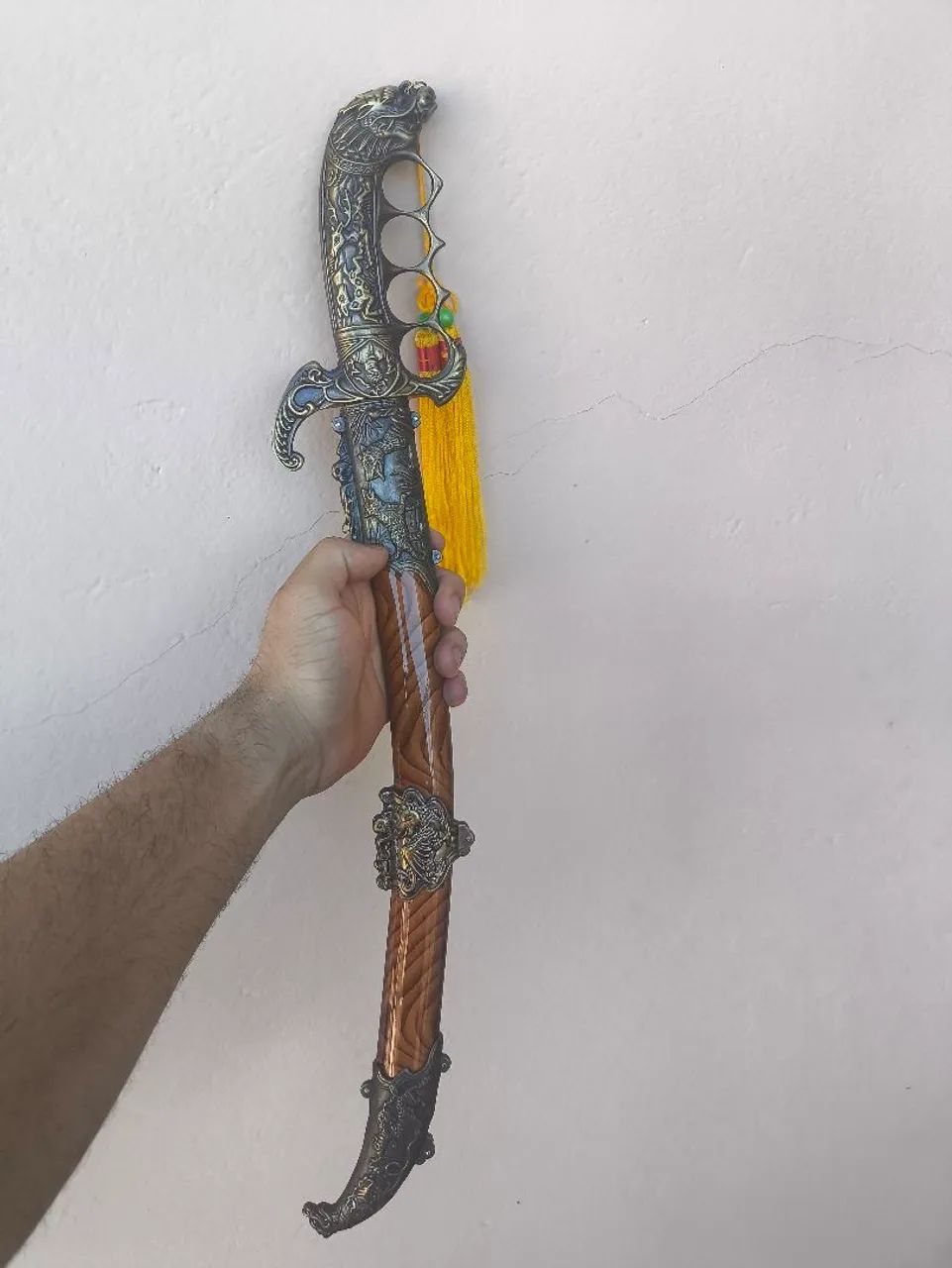 Espada de aço tipo sabre - Foto 3