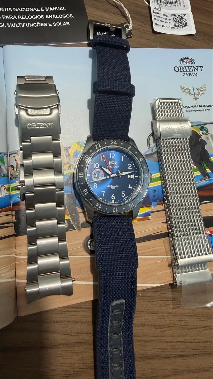 Orient FAB III Anjos GMT  2026 - Foto 4