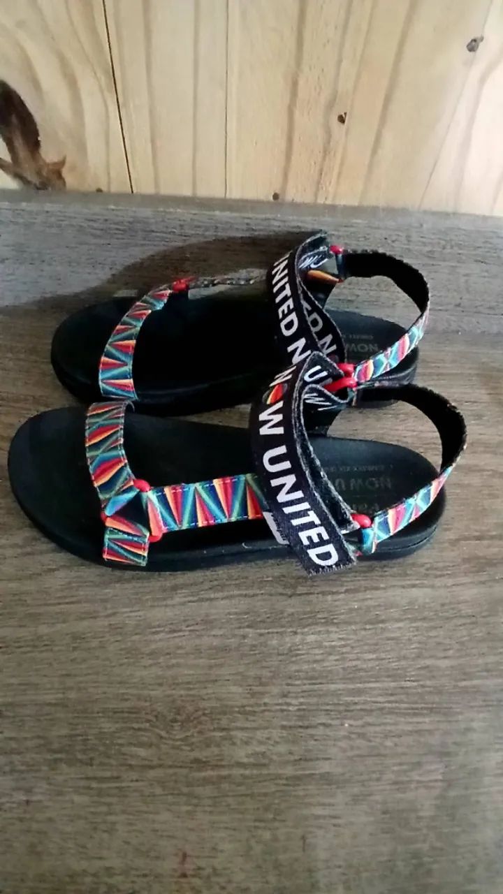Sandália Now United Pampili  Tamanho 32 - Foto 3