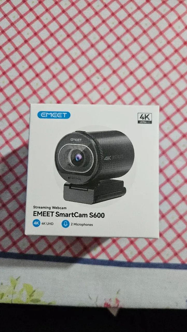 Webcam emeet s600 4k