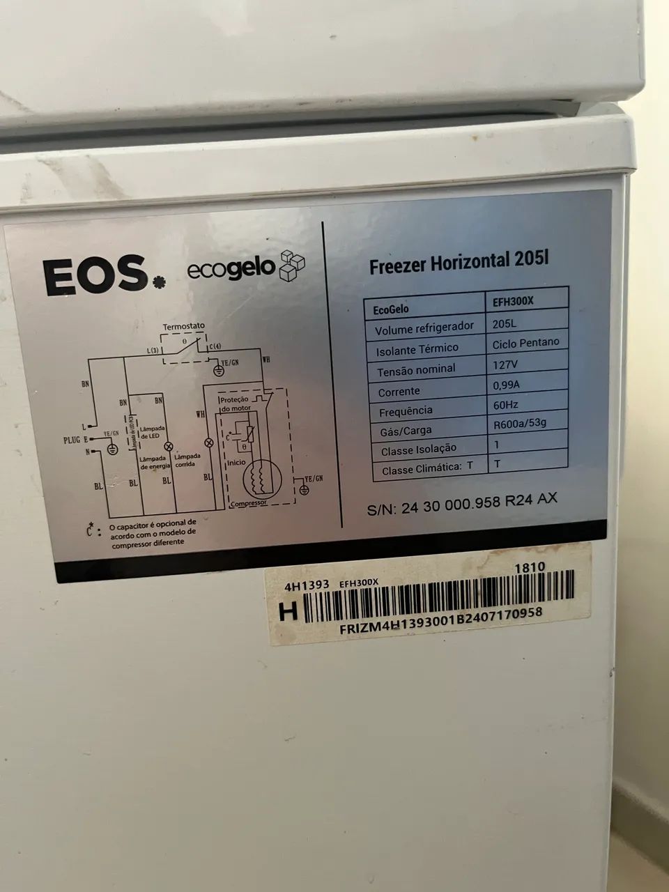 Freezer Horizontal EOS 205L Eco Gelo - Foto 4