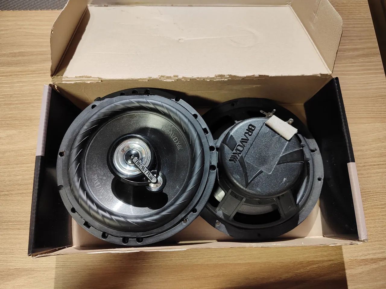 Par de Auto Falantes Bravox TR6 BK - Foto 4