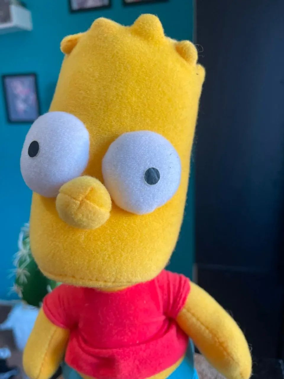 Bart Simpson Pelúcia 20cm - Usado - Foto 3