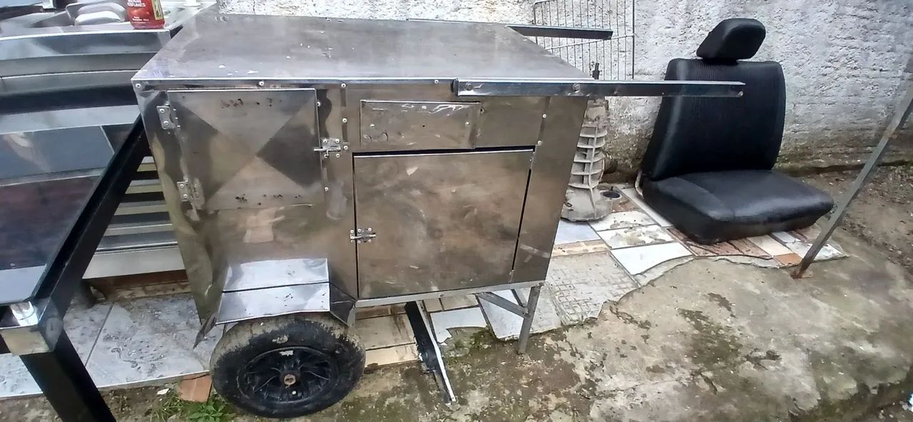 Carrinho de inox  - Foto 2