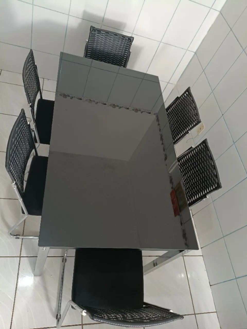 Mesa de Aço Nobre com 6 Cadeiras - Foto 3