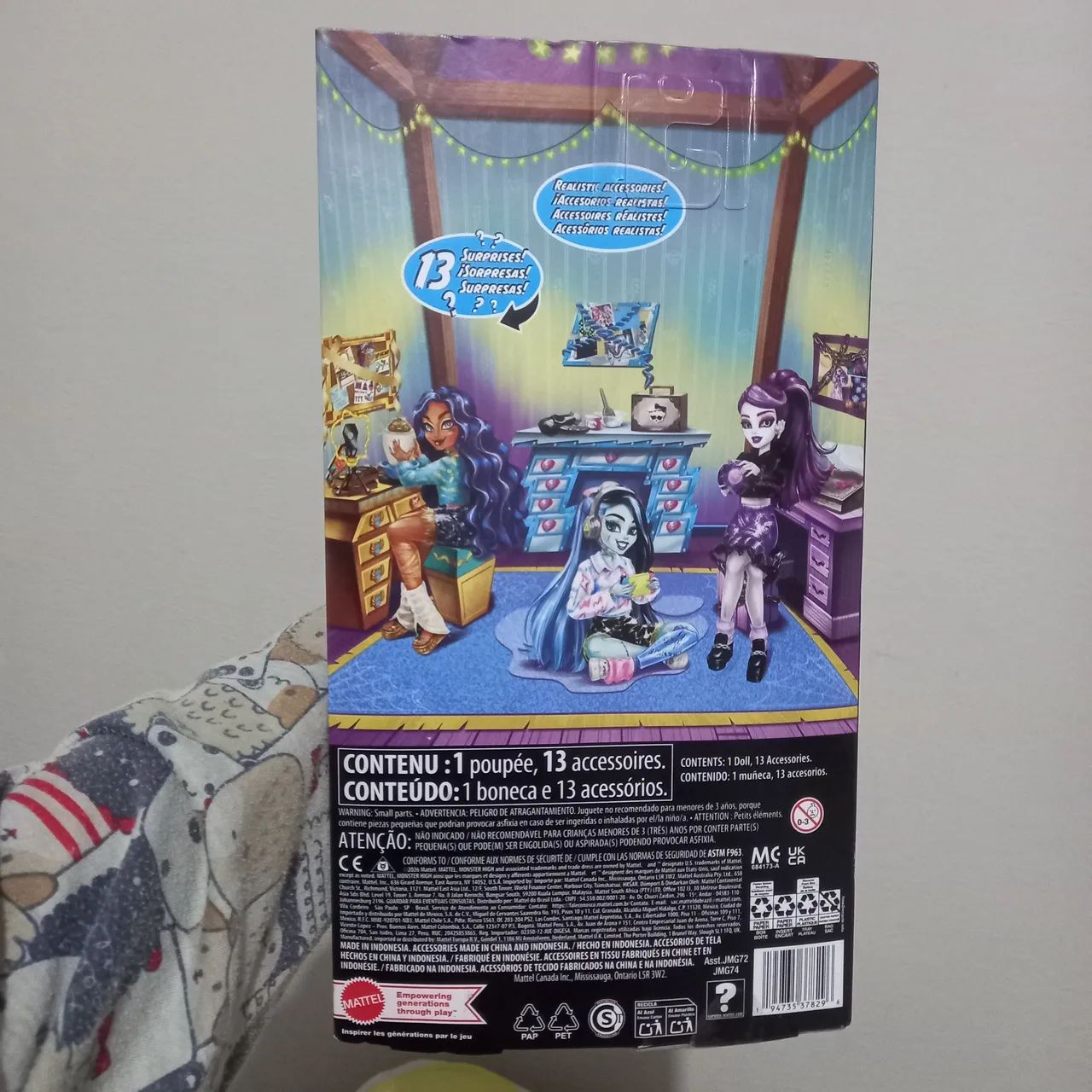 Boneca Monster High Cleo de Nile Self-Scare Secrets lacrada - Foto 2