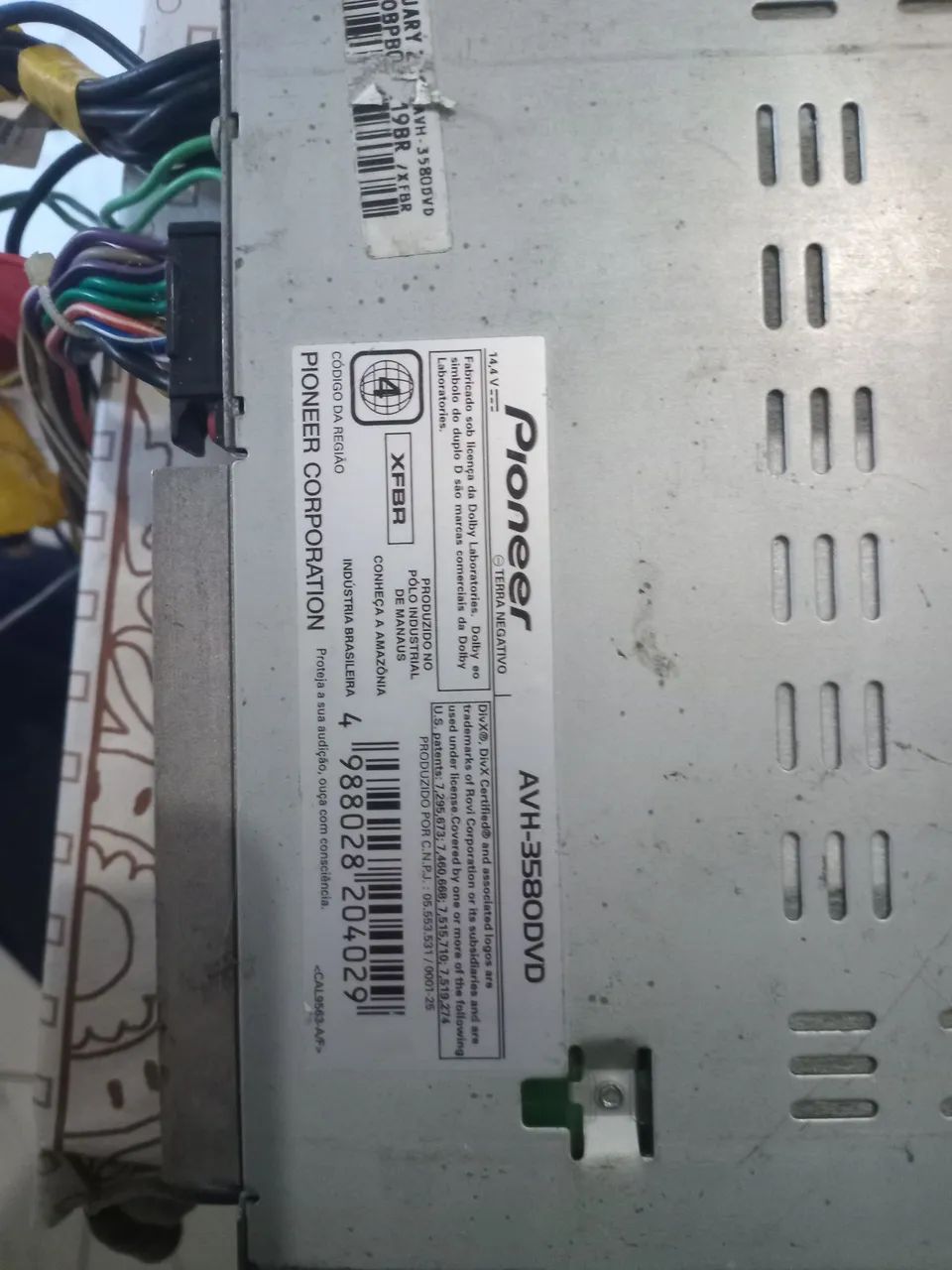 Vende se DVD automotivo da pioneer - Foto 2