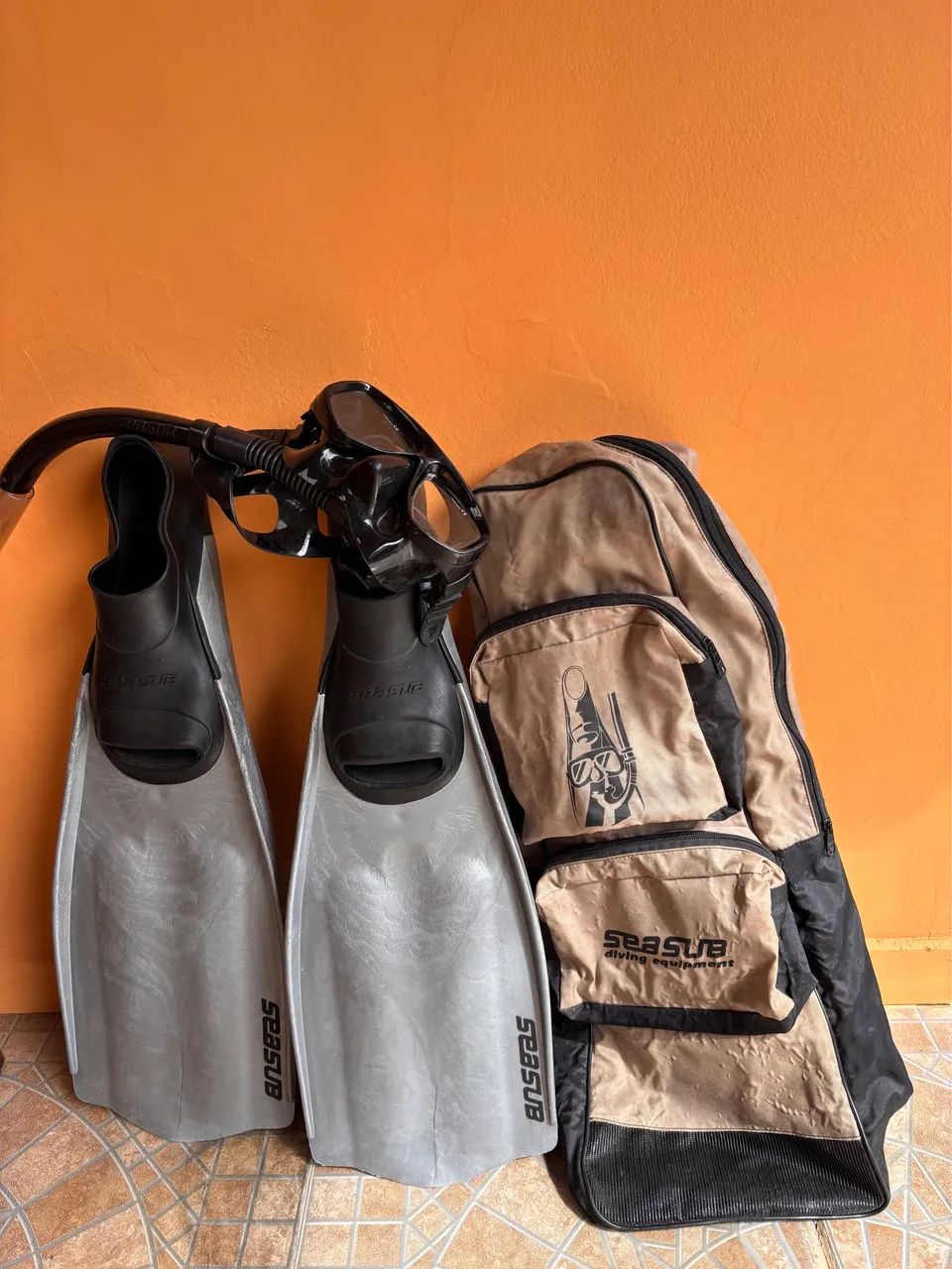 Vendo 2 kits de mergulho 