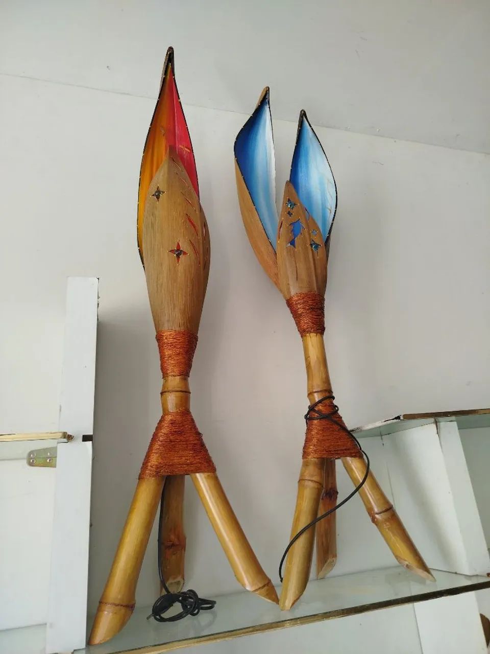 Luminárias artesanais e rústicas  - Foto 2