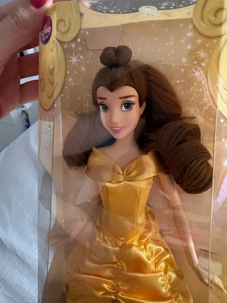 Boneca Bela - A Bela e a Fera - Original Disney (Item de coleção) - Foto 2