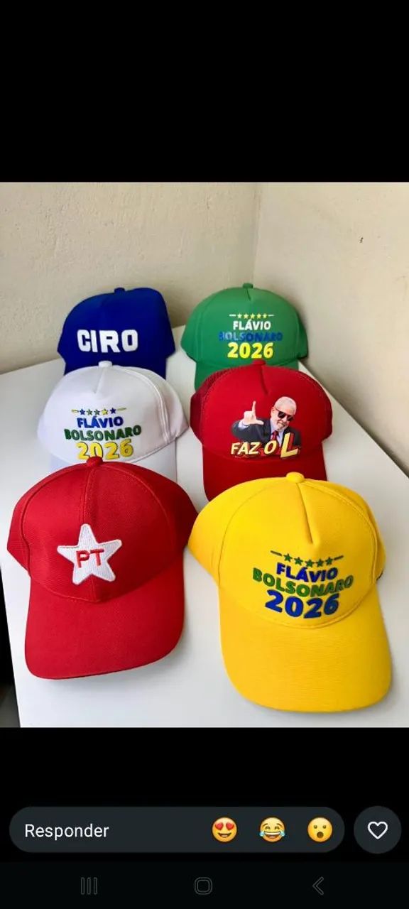Bonés candidatos 