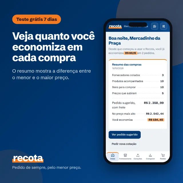 Sistema de Estoque e Cotação p/ Comércio - Teste Grátis - Foto 3
