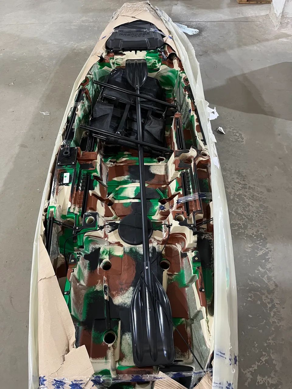 CAIAQUE PREDADOR 1290 Cor Selva e Verde - Foto 3